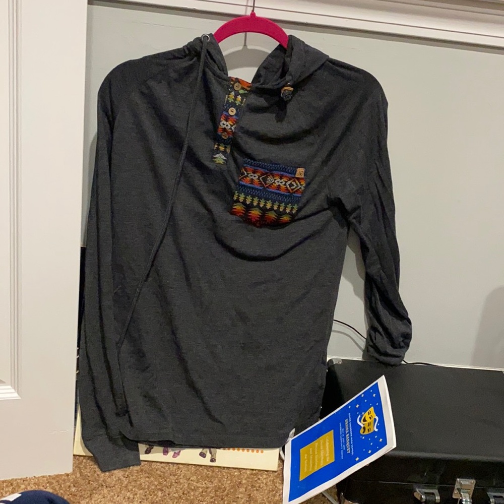Tribal Print Light weight hoodie